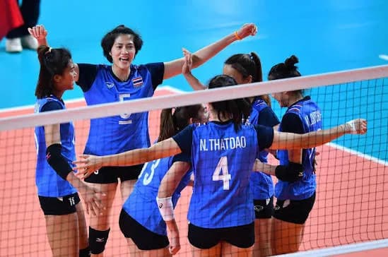ประมวลภาพ กีฬาเอเชียนเกมส์วอลเลย์