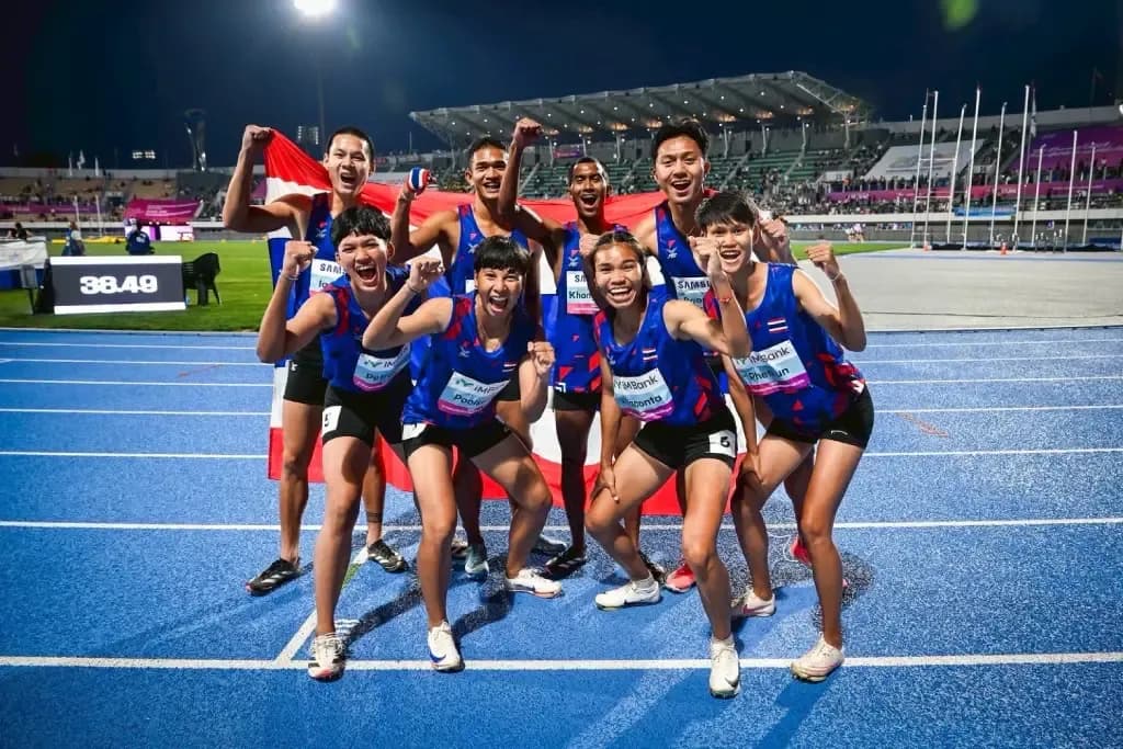 ประมวลภาพ กีฬาเอเชียนเกมส์วอลเลย์