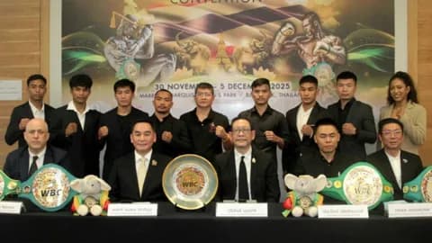 งานประวัติศาสตร์คนรักมวย! “ประชุมใหญ่ WBC – WBC Muaythai”