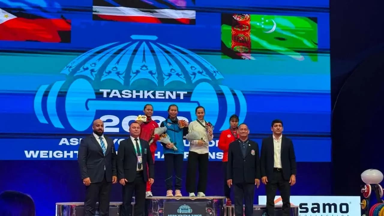 สรุปผลงาน "จอมพลังไทย" คว้าไปแล้ว 4 เหรียญทอง, 1 เหรียญเงิน และ 1 ทองแดง ศึกเอเชียที่อุซเบกิสถาน